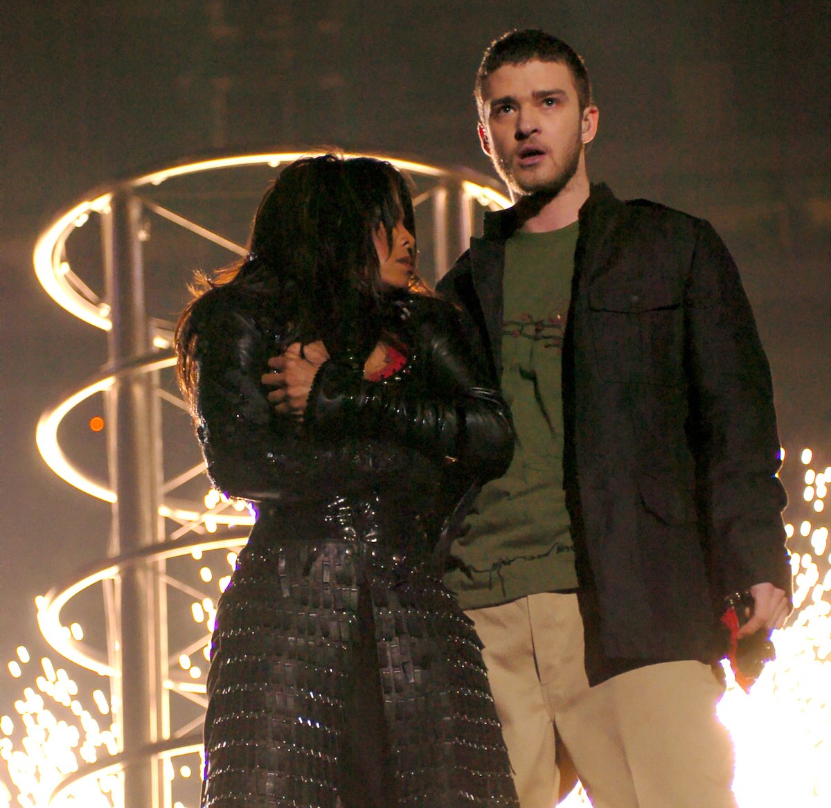 Janet Jackson and Justin Timberlake