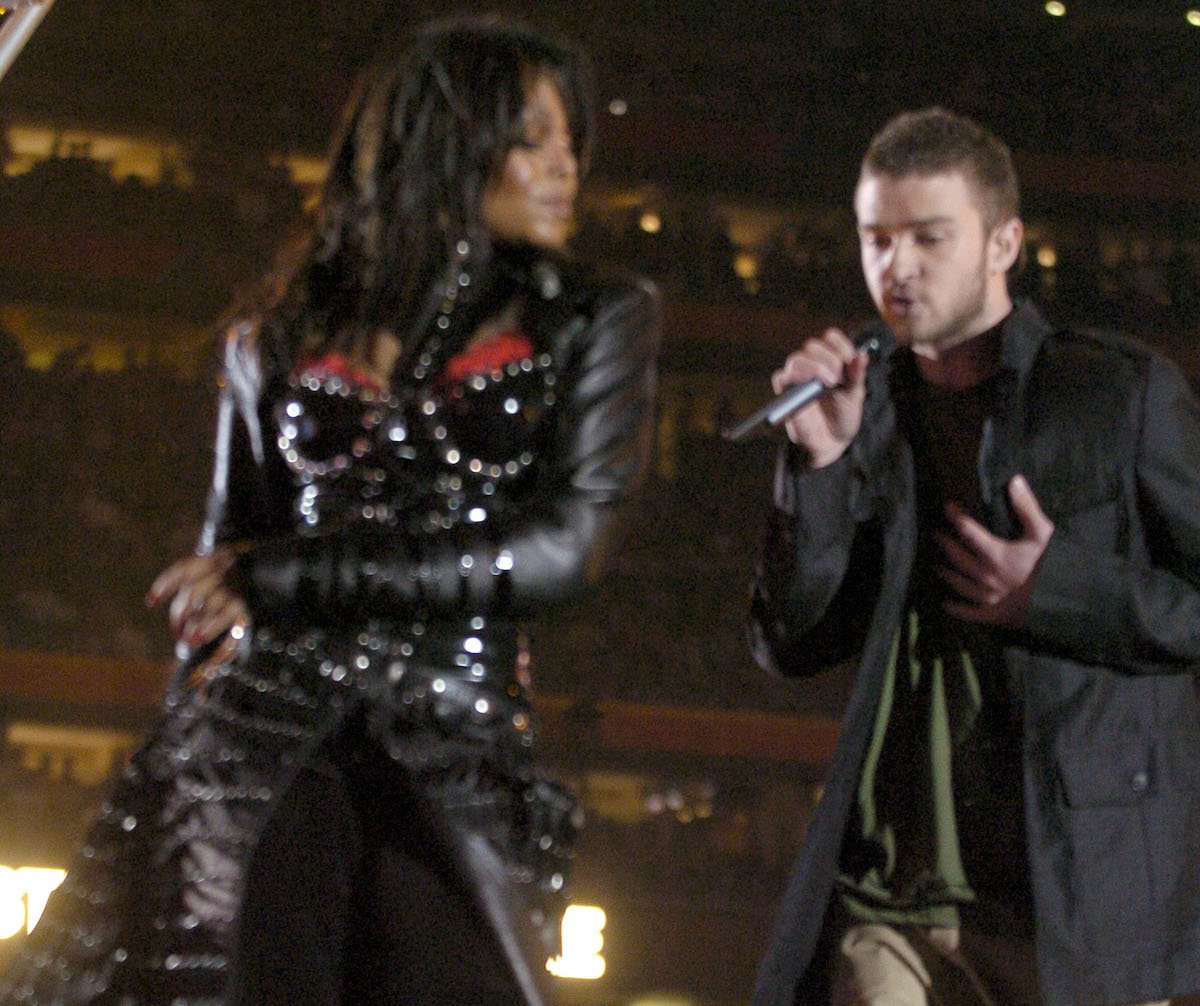 Janet Jackson and Justin Timberlake