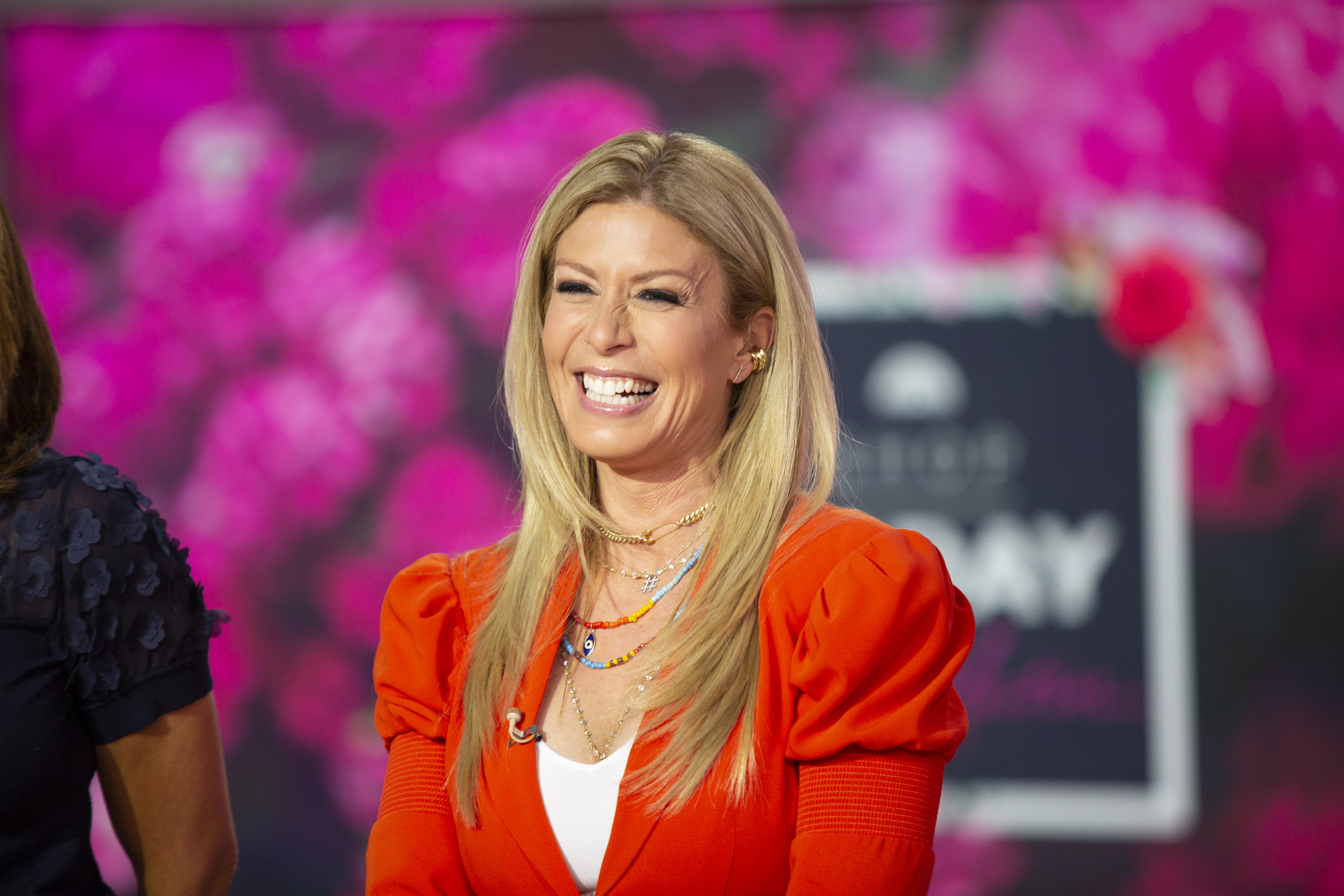 Jill Martin smiles on the set of the 'Today Show'