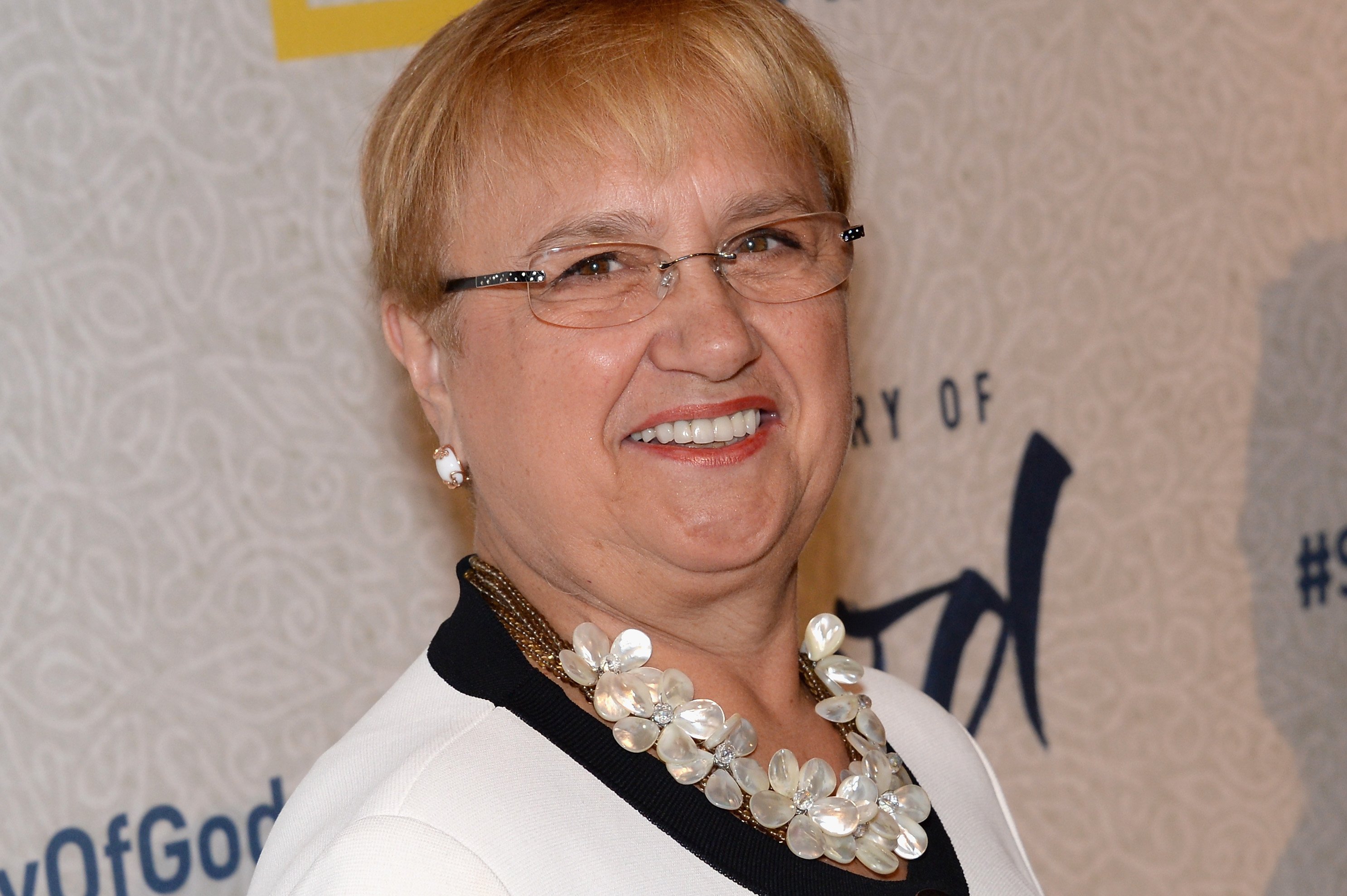 Celebrity chef Lidia Bastianich smiles for the camera at a 2016 event.