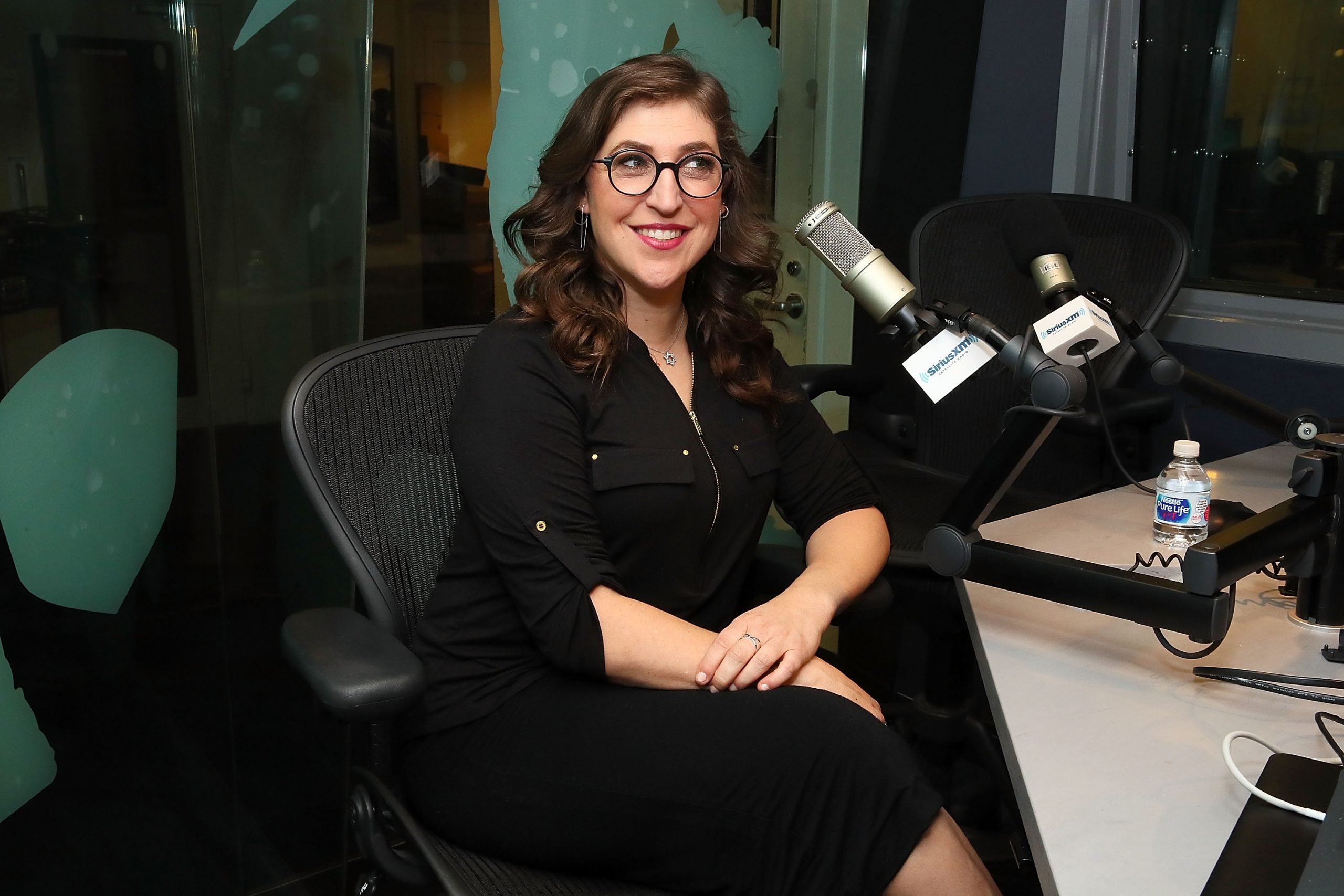 Actor and neuroscientist Mayim Bialik in a 2018 interview