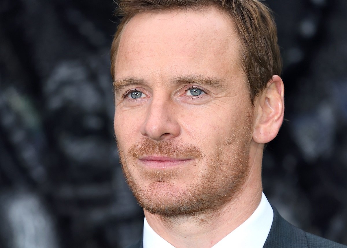 Michael Fassbender smirking