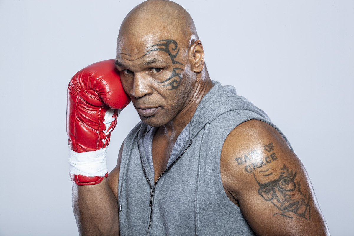 Mike Tyson poses for a portrait in December 2015 in Los Angeles
