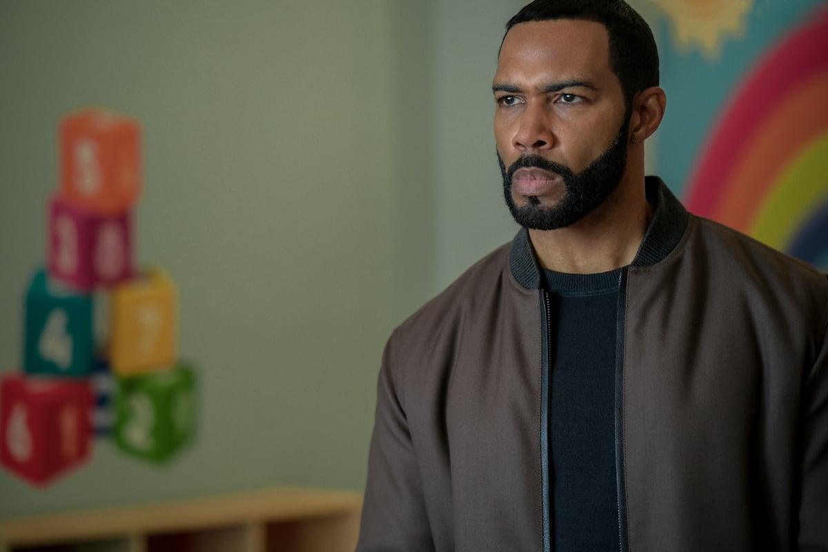 Omari Hardwick stares pensively as James "Ghost" St. Patrick in 'Power