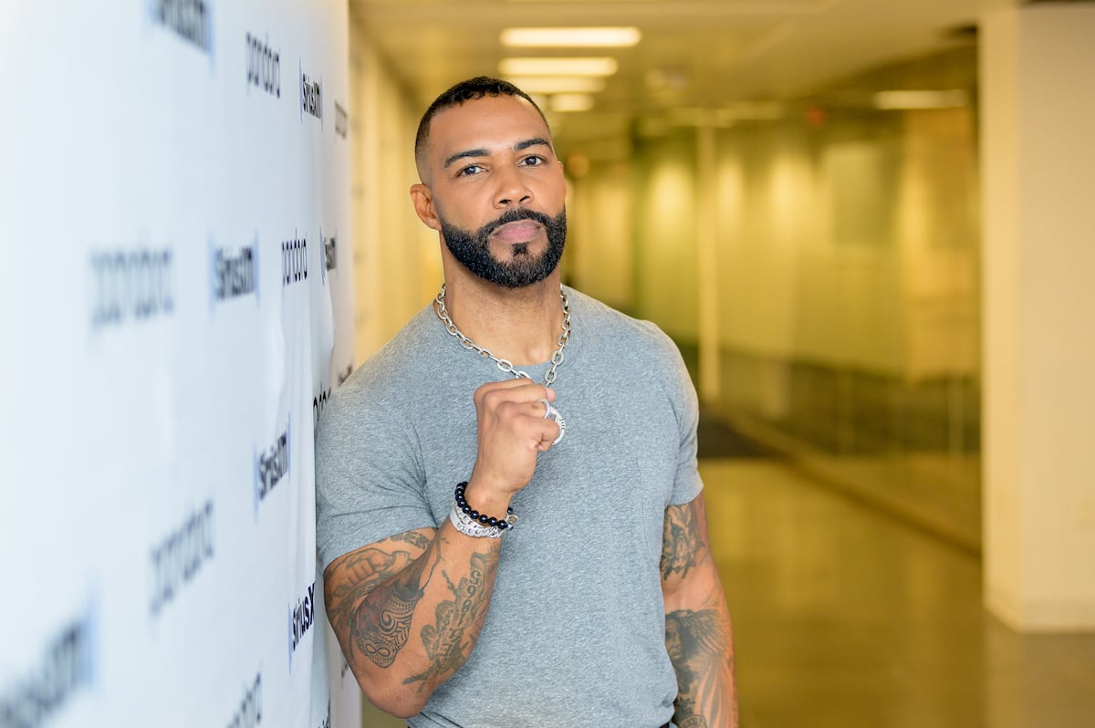 Omari Hardwick at SiriusXM Studios on January 17, 2020, in New York City