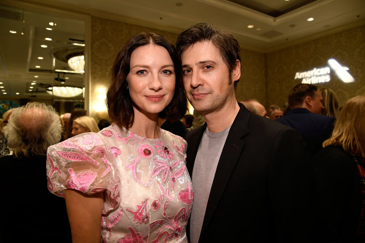 Outlander Caitriona Balfe and Tony McGill attends The BAFTA Los Angeles Tea Party at Four Seasons Hotel Los Angeles at Beverly Hills on January 5, 2019 in Los Angeles, California.