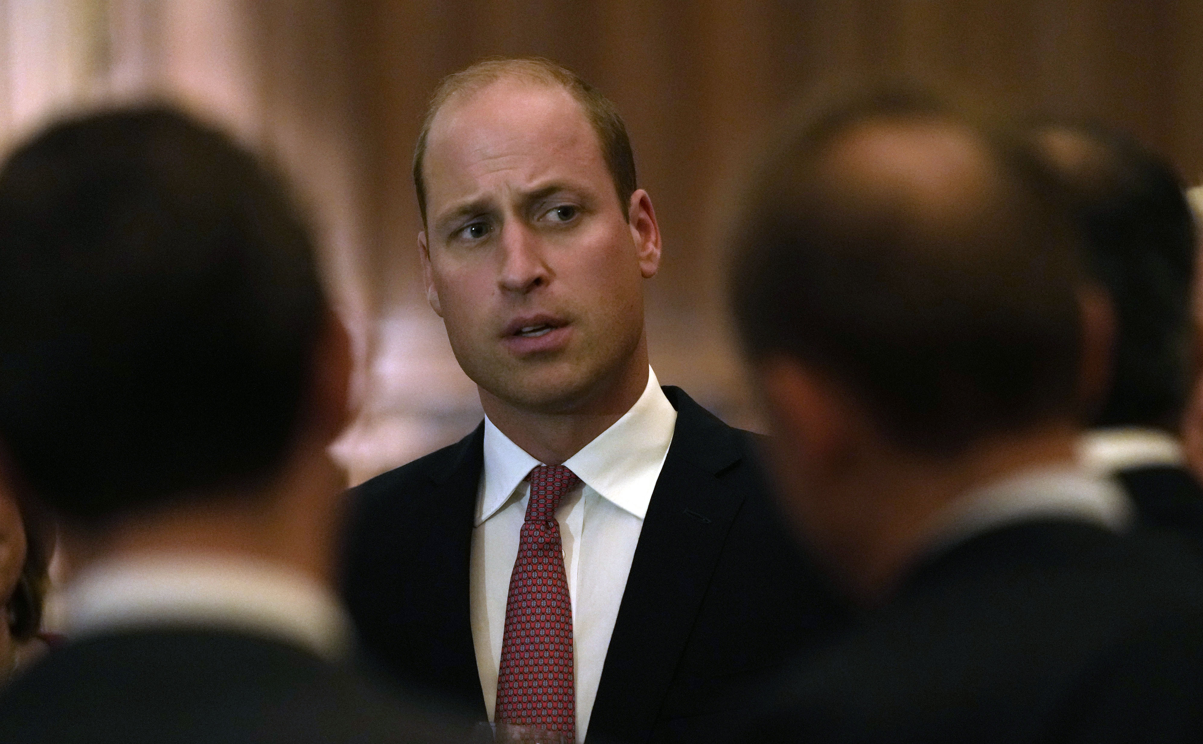 Photo of Prince William during a reception for international business and investment leaders at Windsor Castle