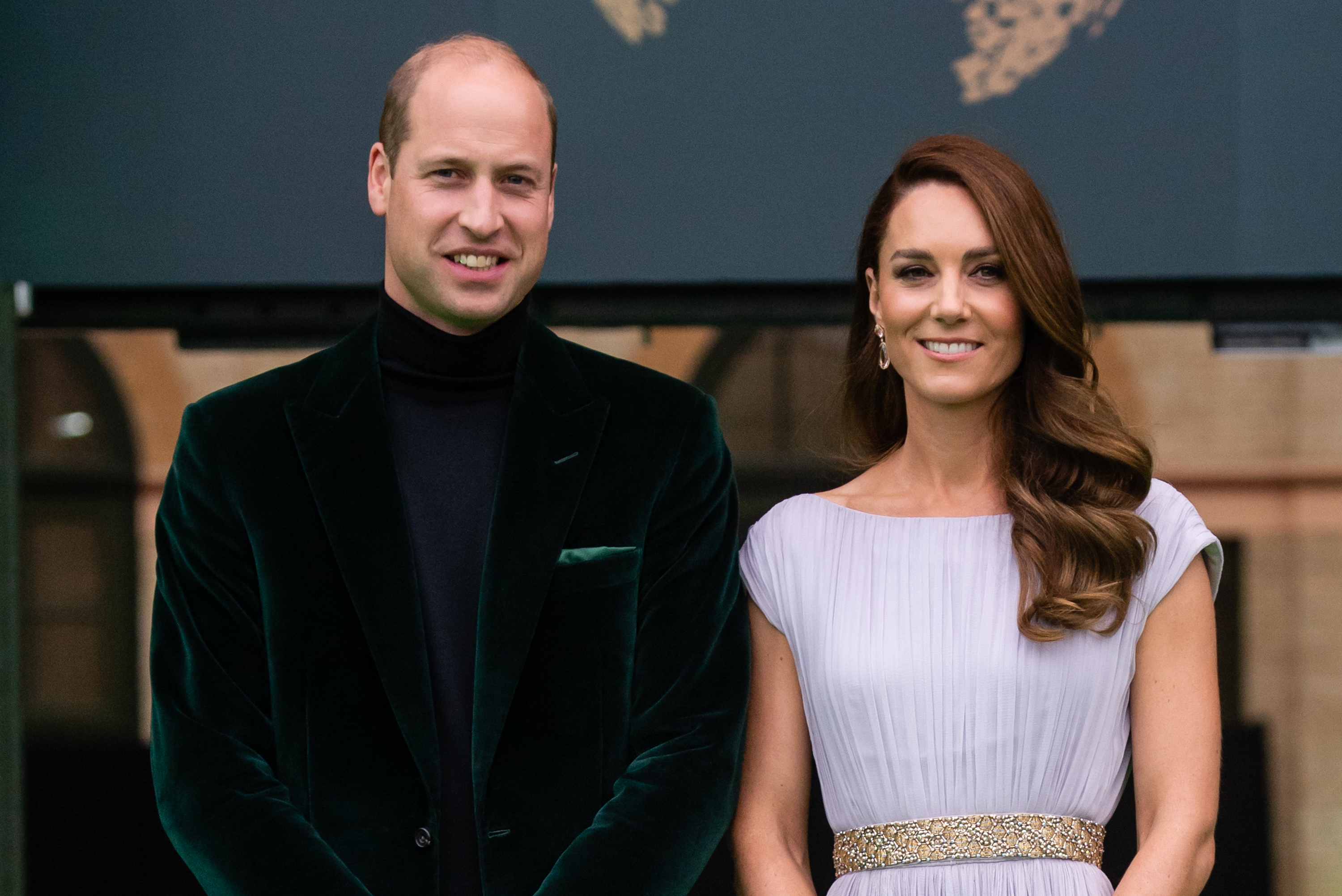 Prince William and Kate Middleton attend the Earthshot Prize 2021 at Alexandra Palace