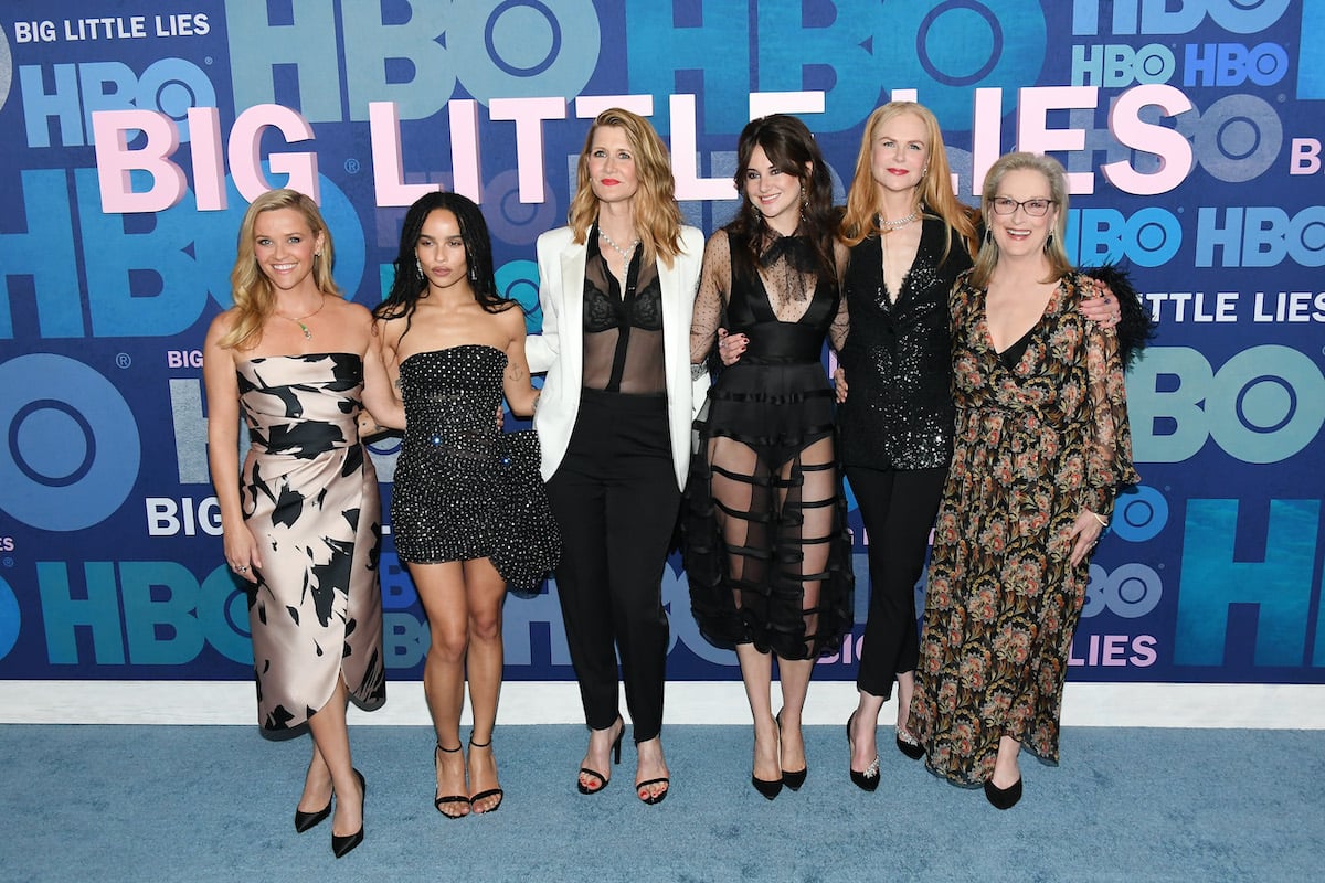 Big Little Lies Season 2 cast: Reese Witherspoon, Zoe Kravitz, Laura Dern, Shailene Woodley, Nicole Kidman and Meryl Streep