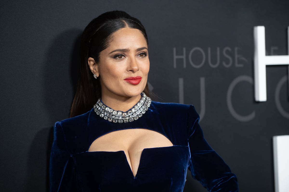 ‘House of Gucci’ Star Salma Hayek Hilariously Describes Her ‘Horrific’ Mud Bath Scene with Lady Gaga: ‘Then There’s the Boobs Going…But I Can’t Sink’