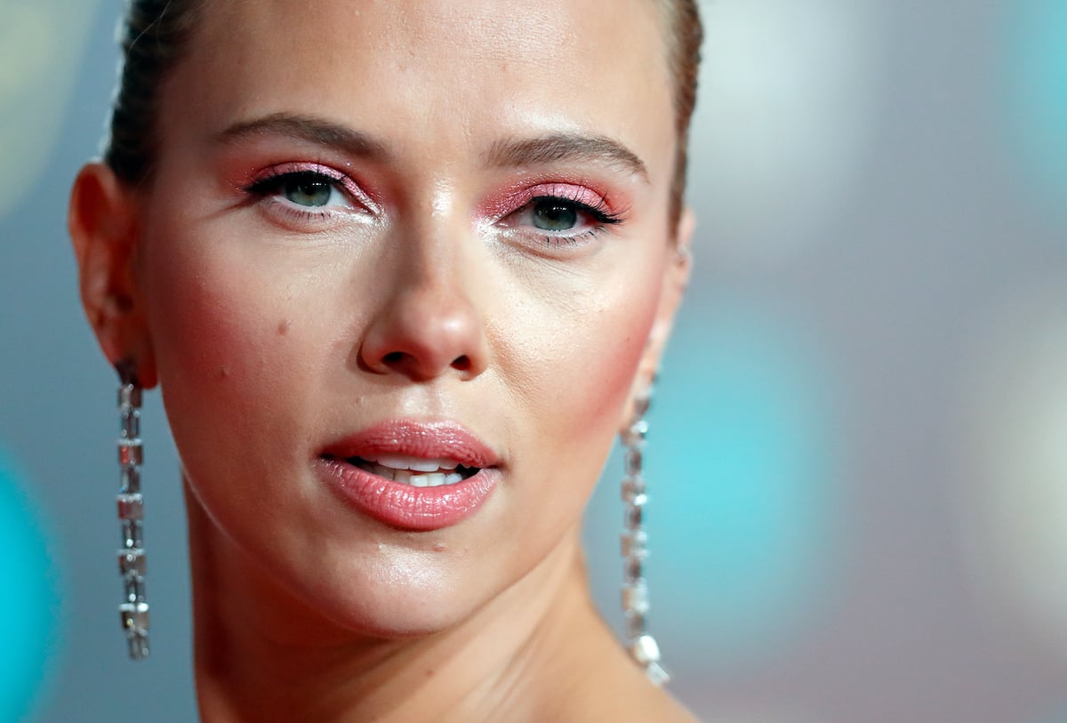 Scarlett Johansson attends the EE British Academy Film Awards 2020 at the Royal Albert Hall on February 2, 2020, in London, England