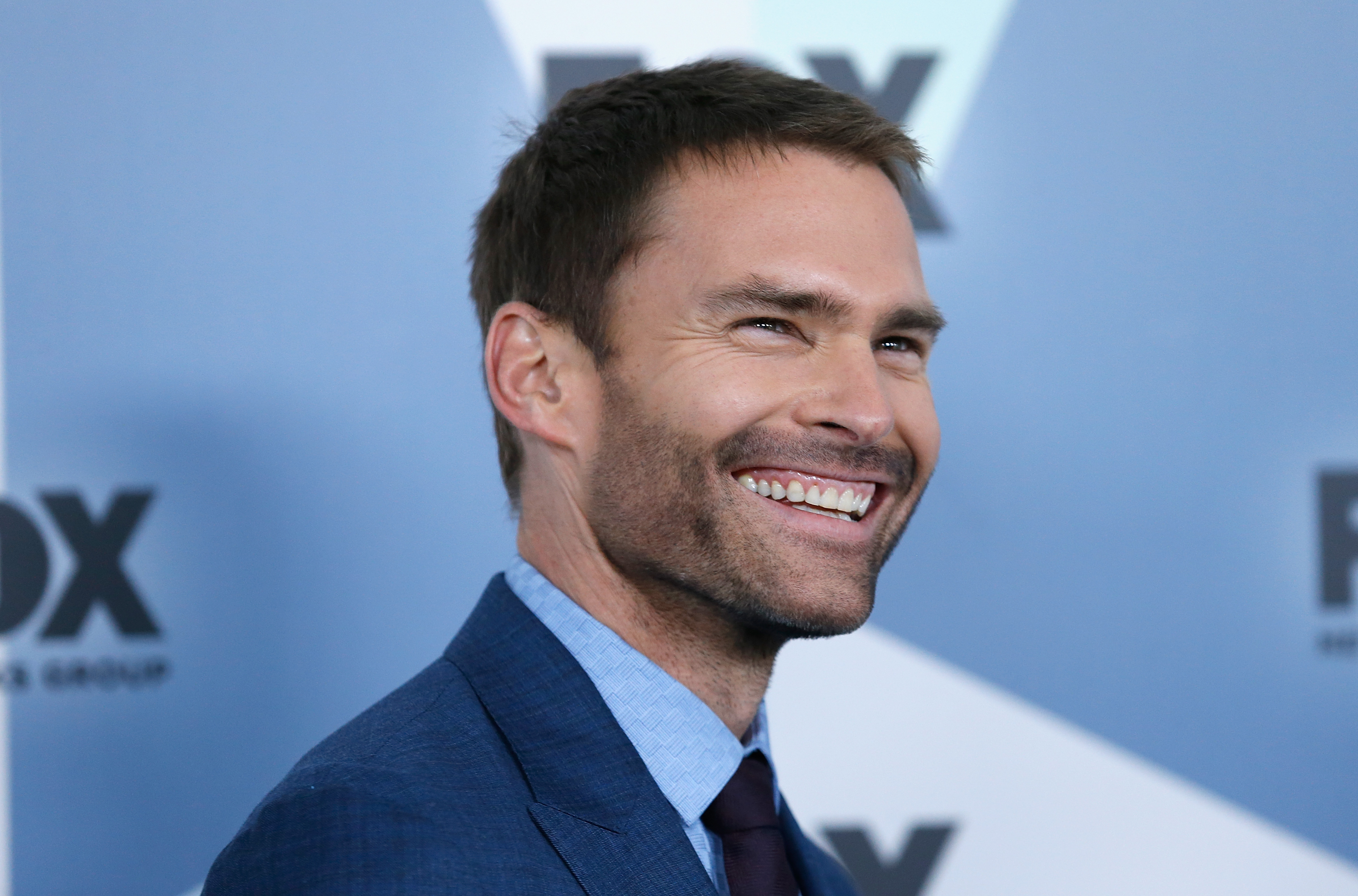 Seann William Scott attends 2018 Fox Network Upfront at Wollman Rink, Central Park on May 14, 2018 in New York City.