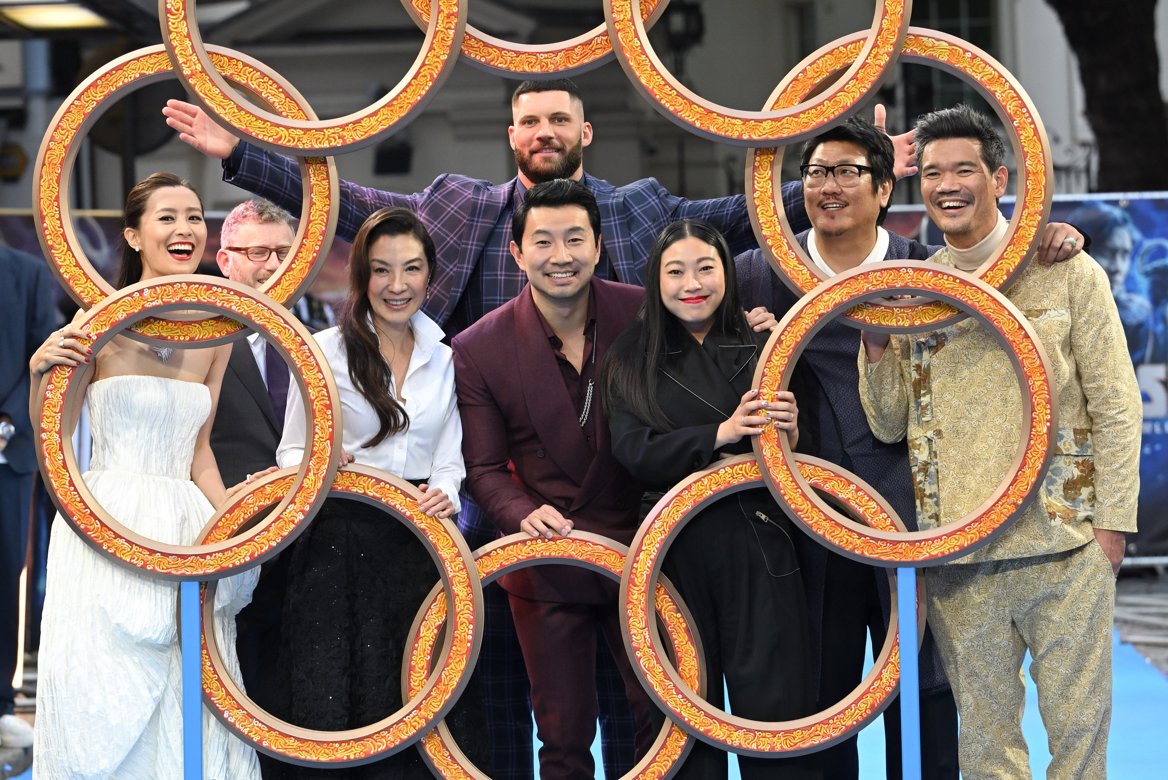 The cast attends the UK Premiere of 'Shang-Chi And The Legend Of The Ten Rings'