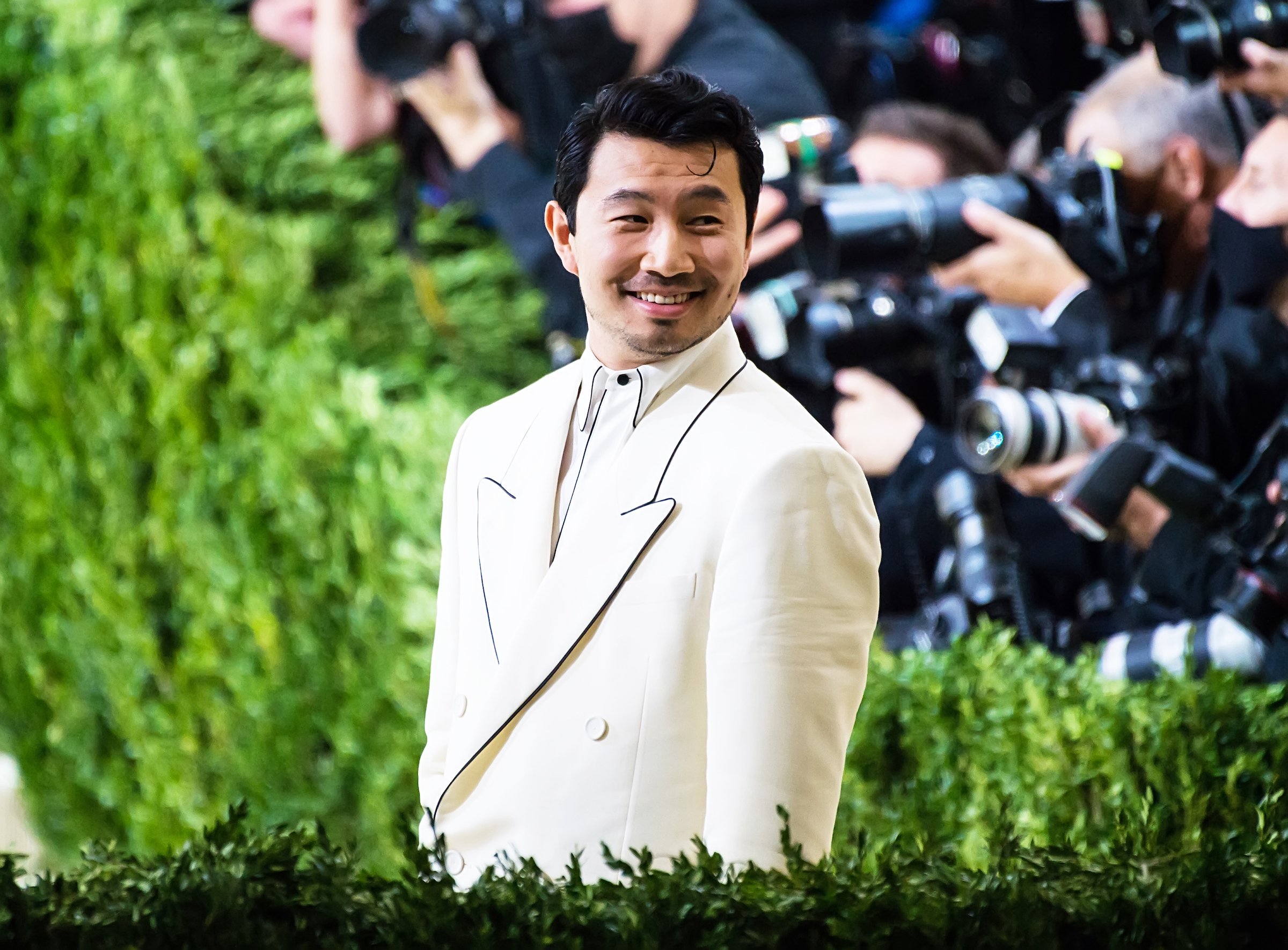 Actor Simu Liu attends The 2021 Met Gala Celebrating In America: A Lexicon Of Fashion