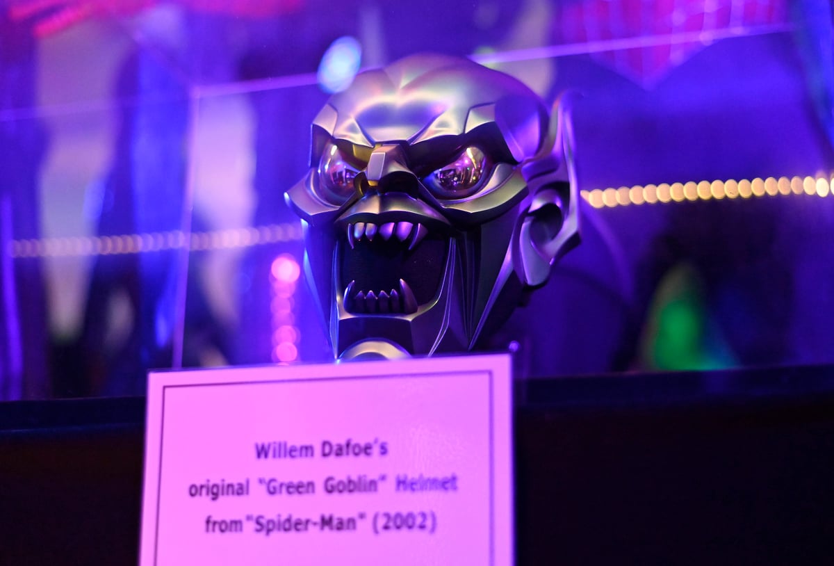 Willem Dafoe's Green Goblin mask from 'Spider-Man'