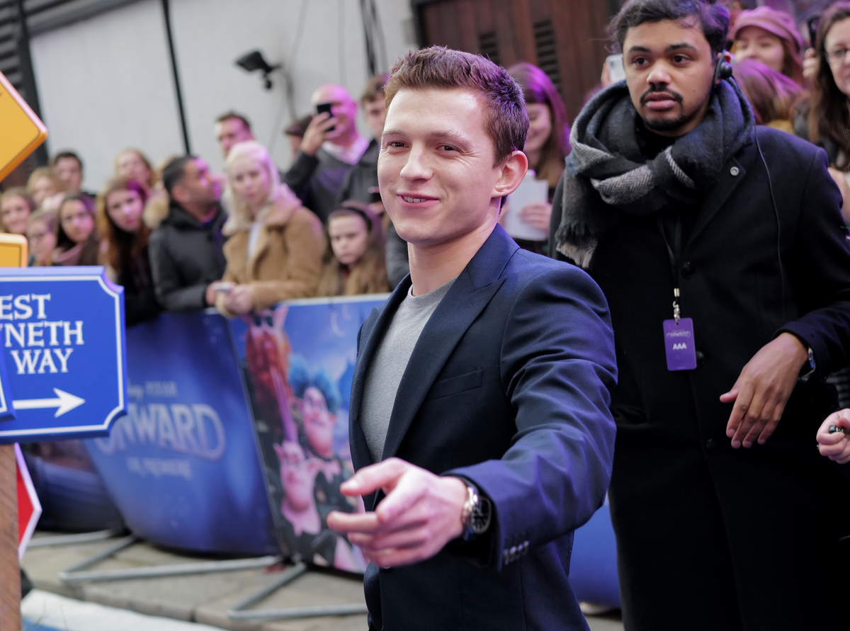 'Spider-Man No Way Home' star Tom Holland at the 'Onward' Premiere