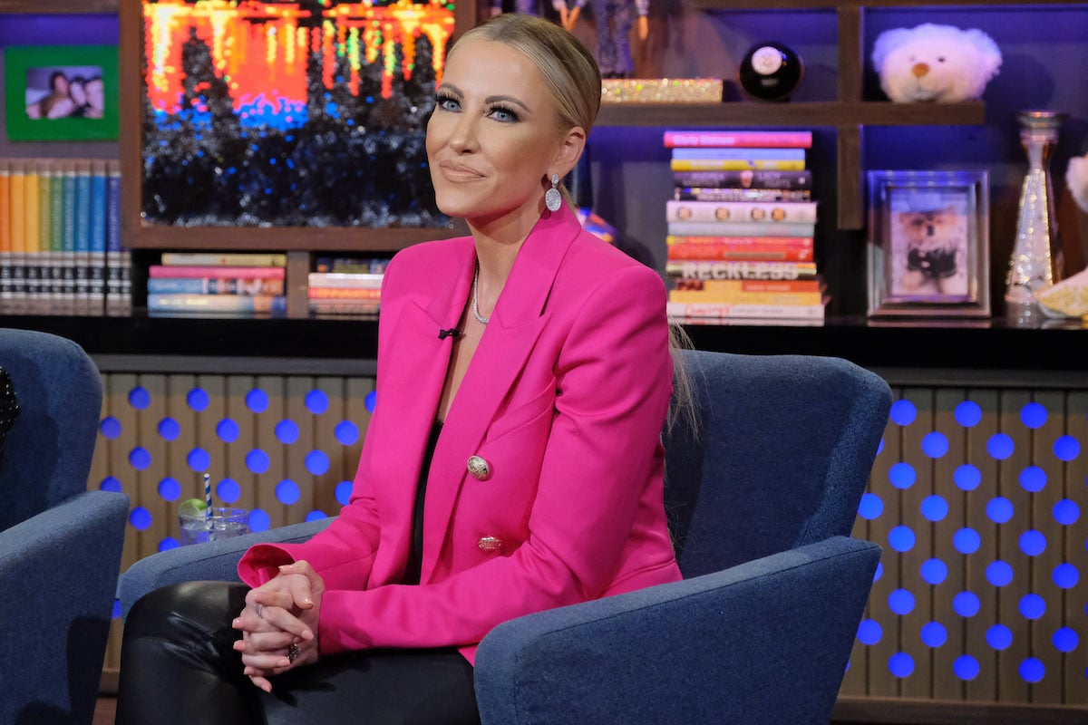 'The Real Housewives of Dallas' star Stephanie Hollman appears on Bravo's Watch What Happens Live