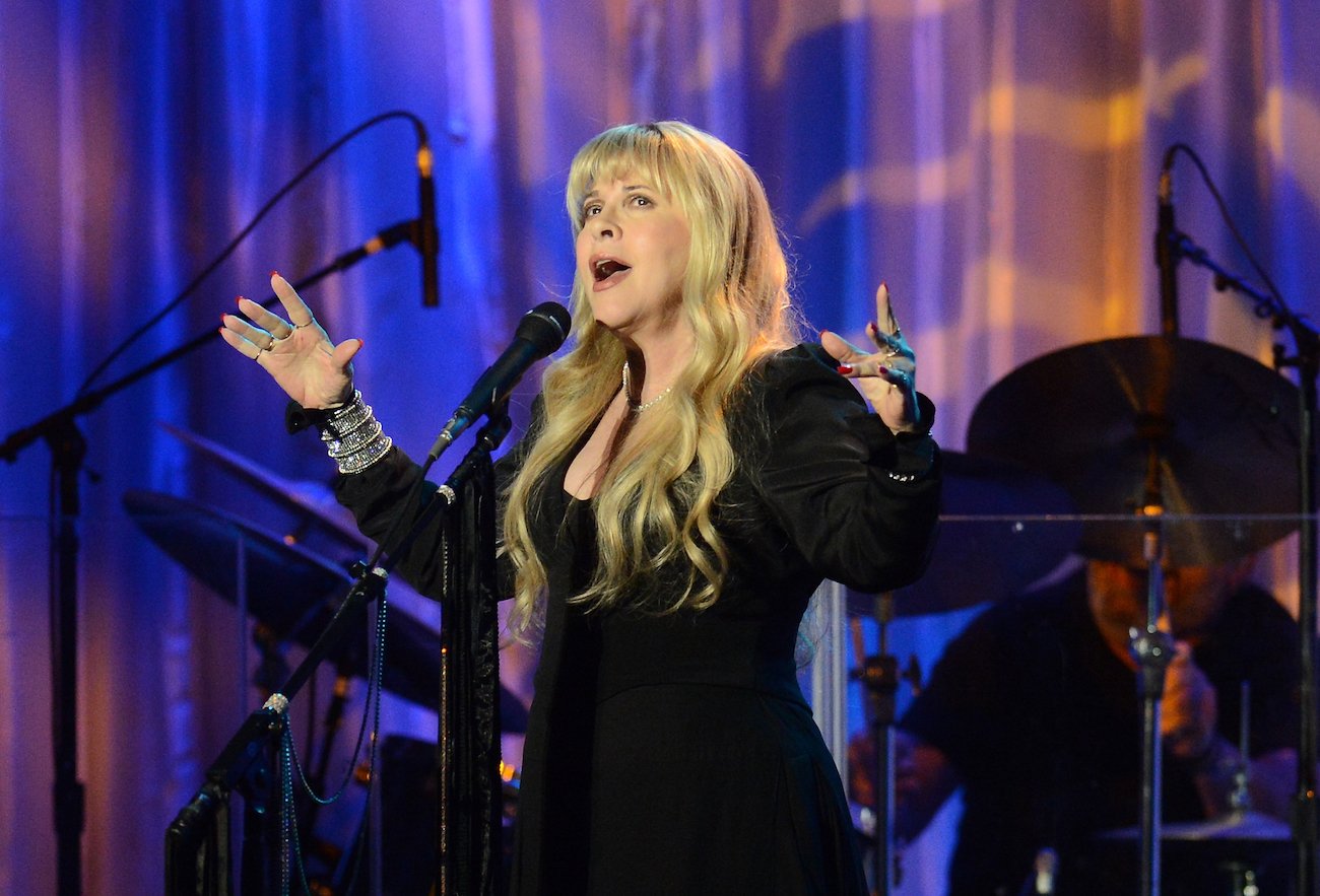 Stevie Nicks performing at the 55th Annual Women's Guild Cedars-Sinai Gala, 2012. 