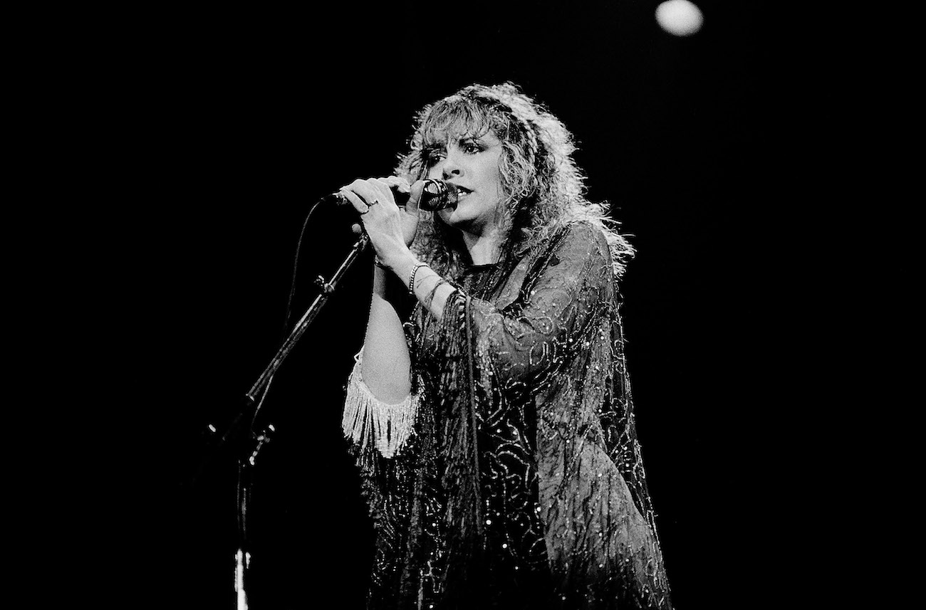 Stevie Nicks performing at the Rosemont Horizon, Illinois, 1983.