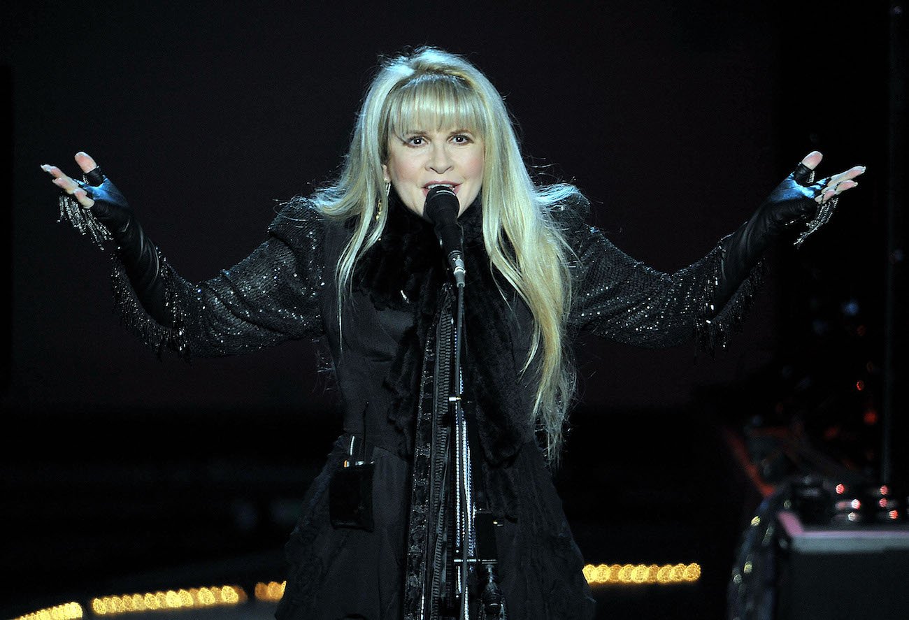 Stevie Nicks performing in Santa Barbara, CA, 2010.