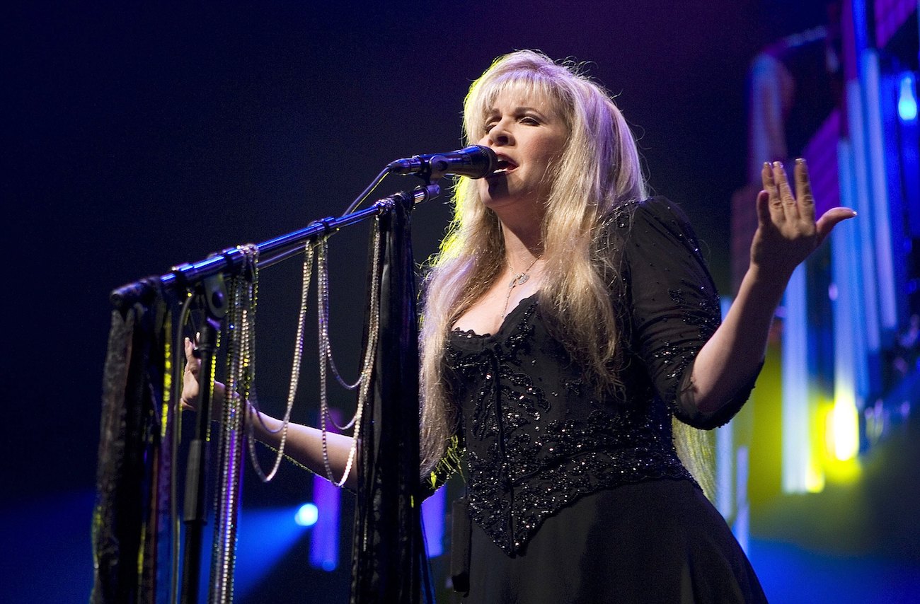 Stevie Nicks performing with Tom Petty and the Heartbreakers on their Highway Companion Tour, 2006.