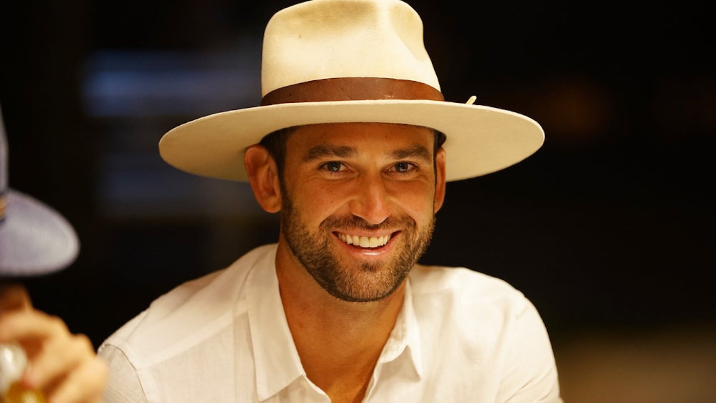 'Summer House' alum Carl Radke, seen here in a straw hat and white button down, is not on the premiere season of 'Winter House'
