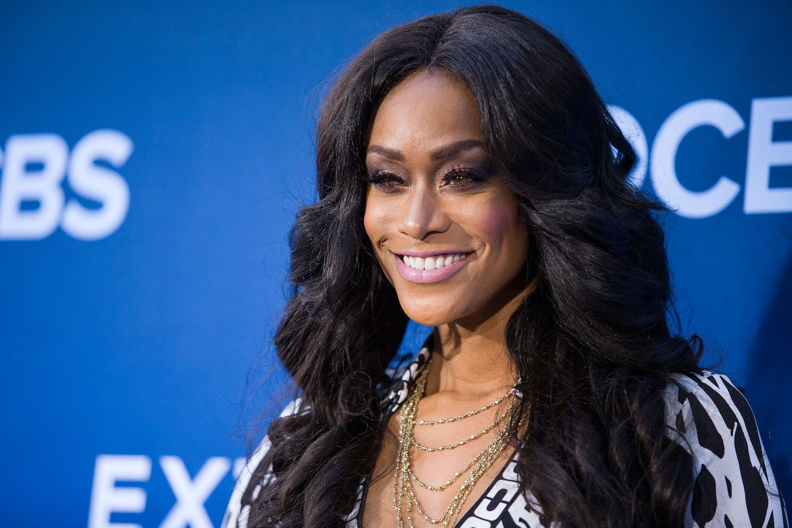 Tami Roman from The Real World: Los Angeles at a red carpet premiere