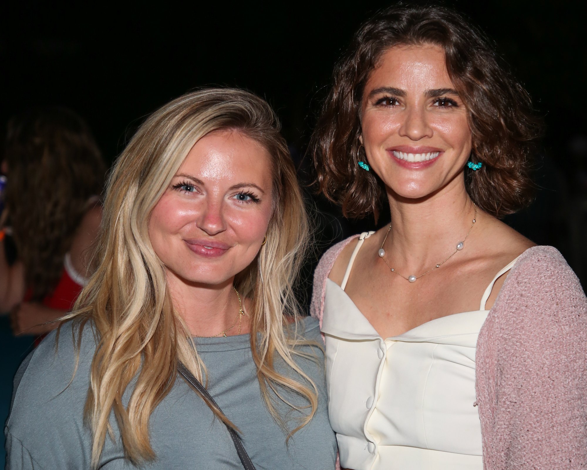 Casey Lynn Cooper (L) from 'The Challenge: All Stars' Season 2 and Kellyanne Judd from season 1 standing next to each other and smiling