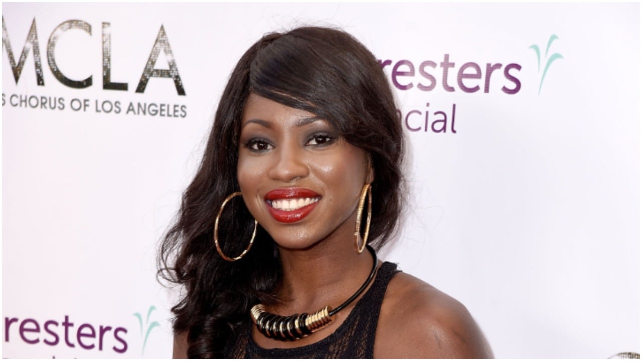 Faith Stowers arrives at GMCLA's 5th Annual Voice Awards