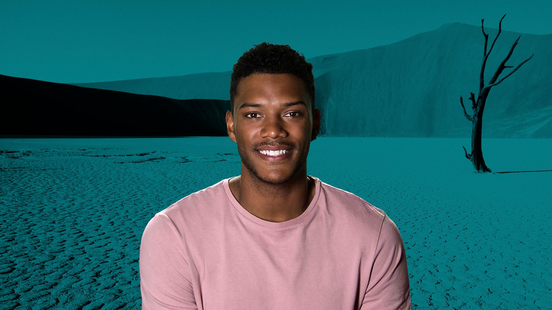 Theo Campbell poses for 'The Challenge: War of the Worlds' cast photo