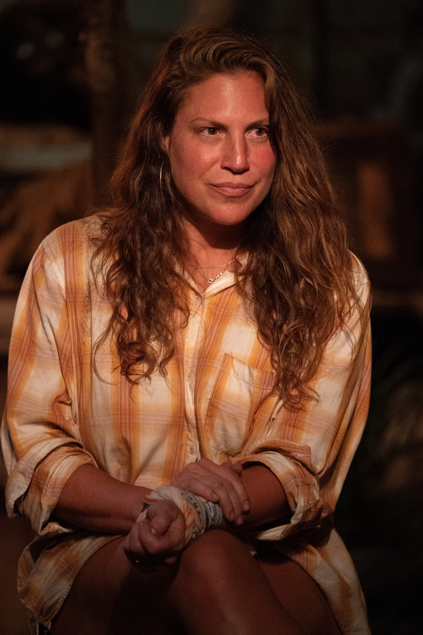 Tiffany Seely at Tribal Council on 'Survivor' Season 41. 'Survivor' Season 41 spoilers note Tiffany goes home in episode 8