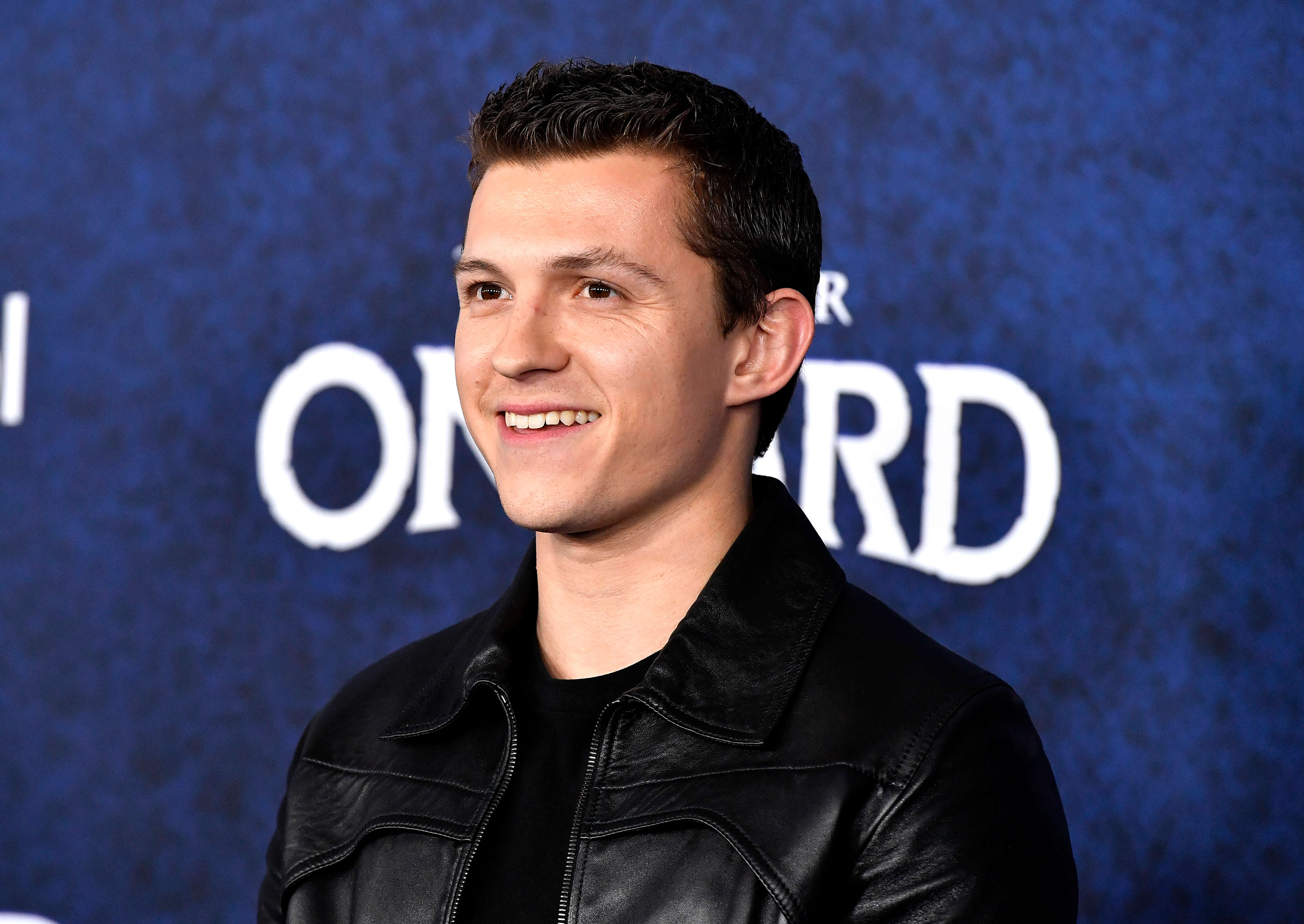 Tom Holland attends the Premiere Of Disney And Pixar's 'Onward'