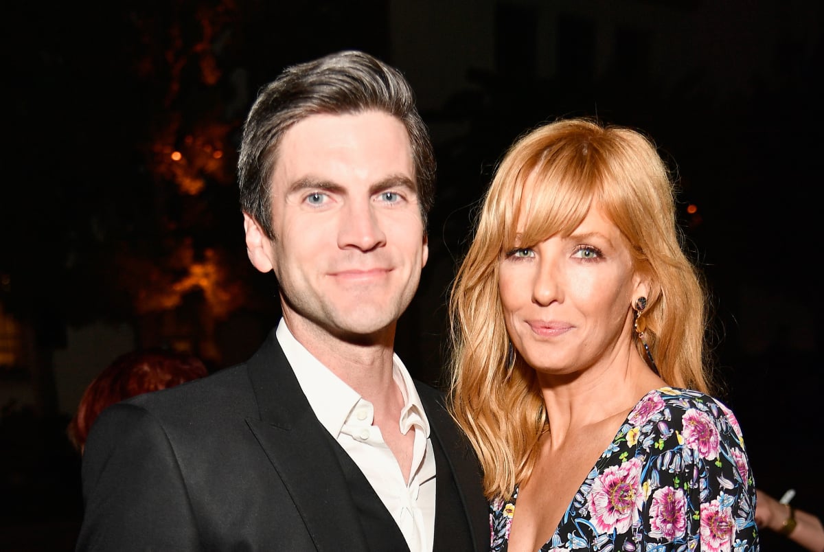 Yellowstone stars Wes Bentley and Kelly Reilly attend the premiere at Paramount Pictures on June 11, 2018 in Los Angeles, California