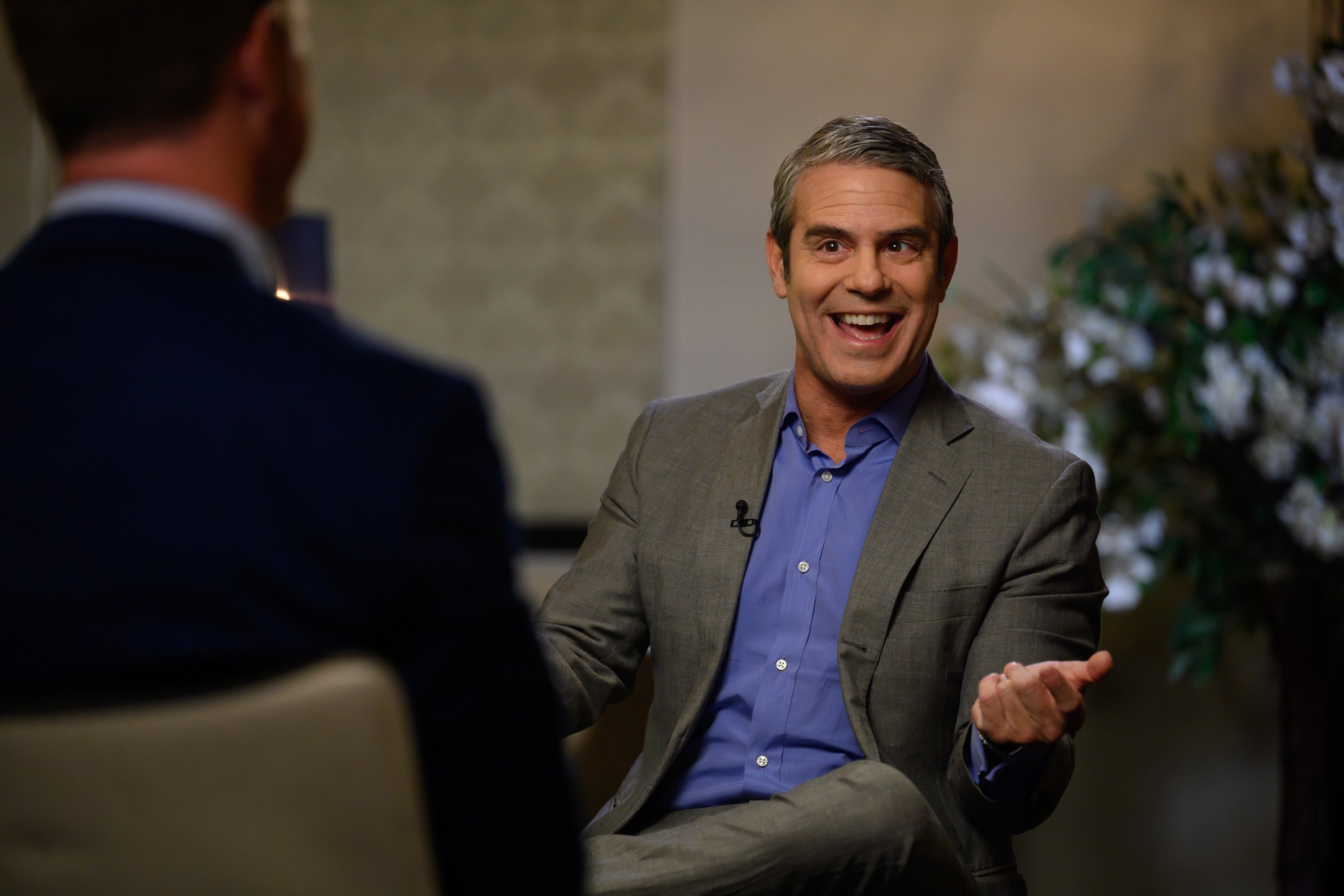Andy Cohen smiling