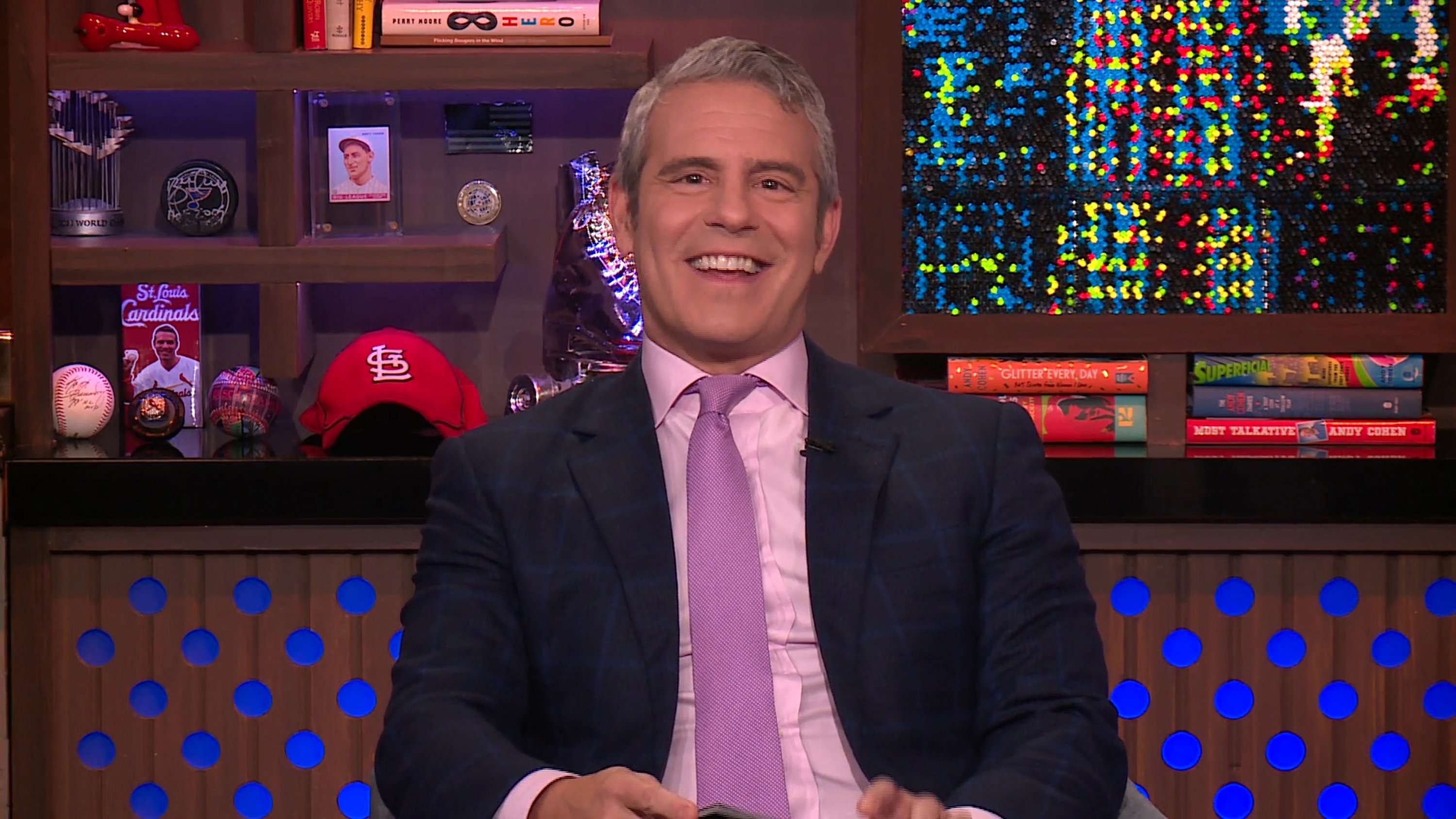 Andy Cohen smiling