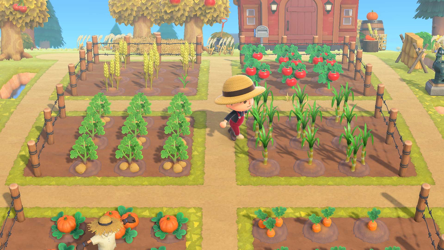 Farming in Animal Crossing: New Horizons Update 2.0