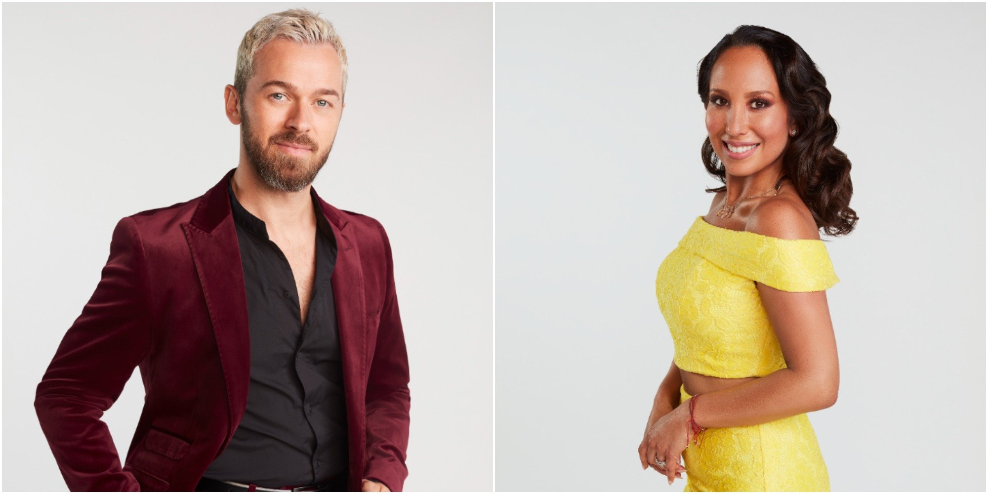 Artem Chigvintsev and Cheryl Burke pose in promotional photos for "Dancing with the Stars" season 30.