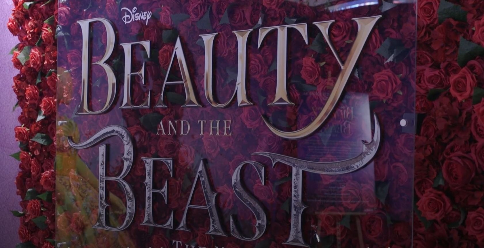 'Beauty and the Beast' sign