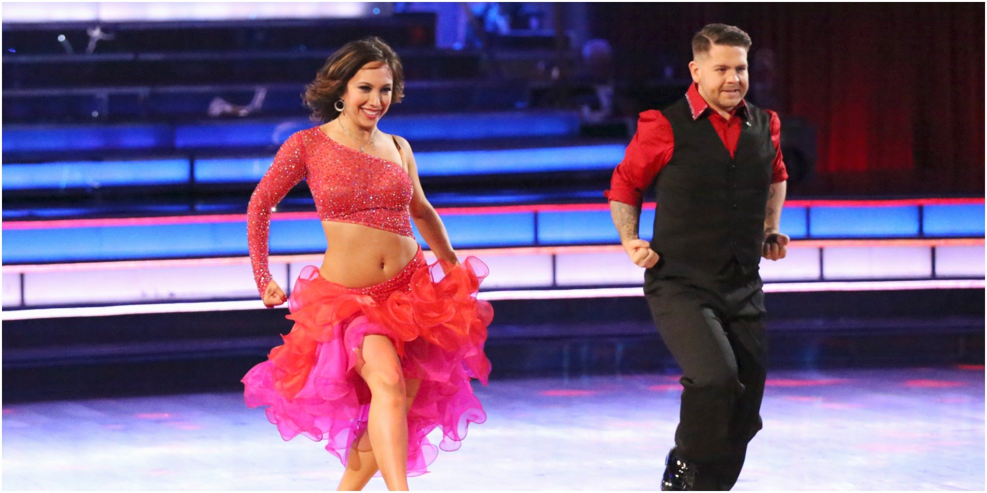 Dancing with the Stars Cheryl Burke and Jack Osbourne dance in season 17