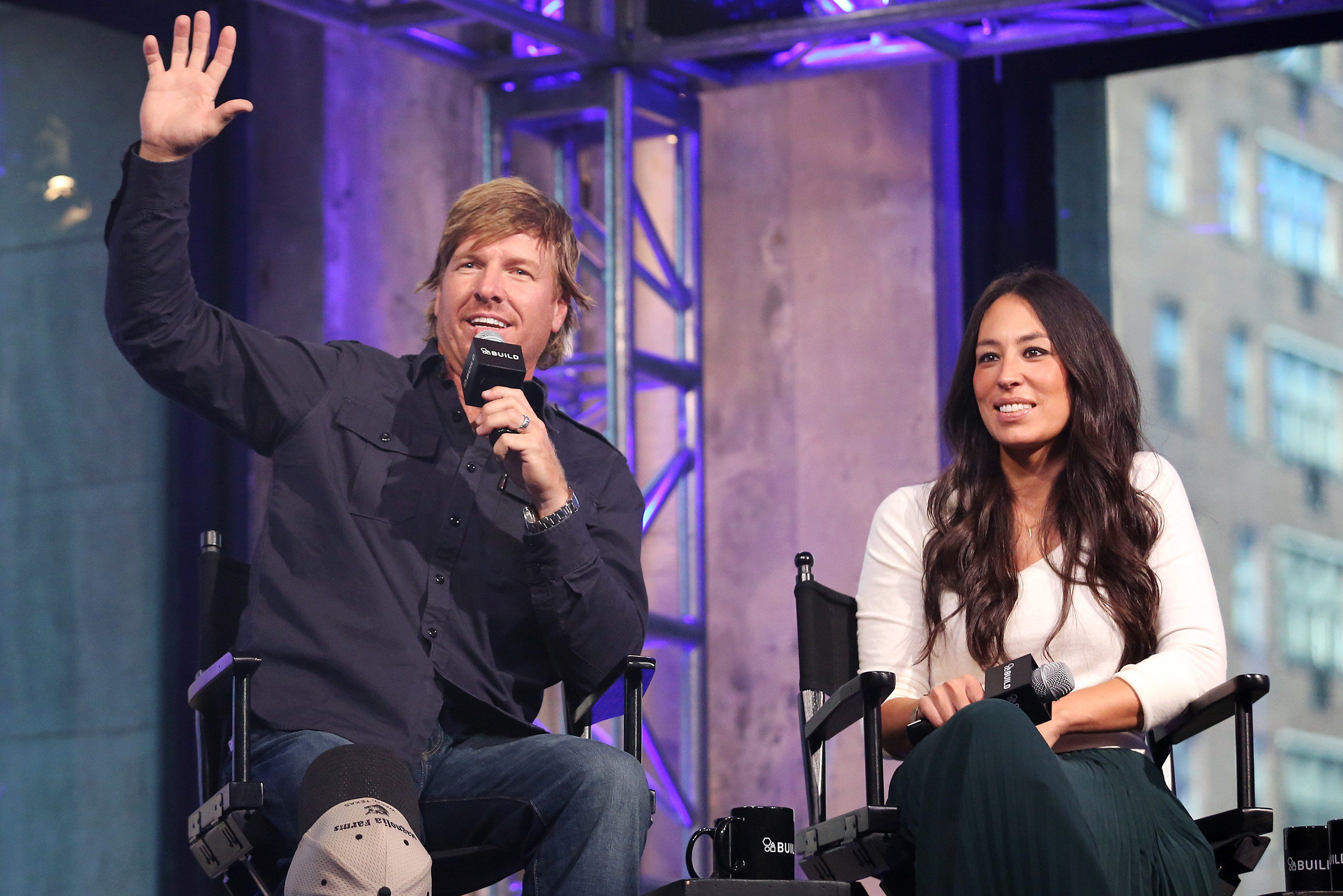 Chip and Joanna Gaines during an interview
