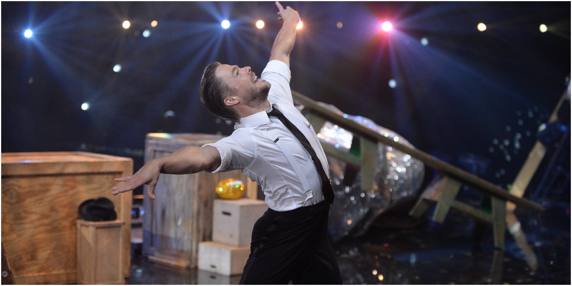 Derek Hough performs during season 29 of "Dancing with the Stars."