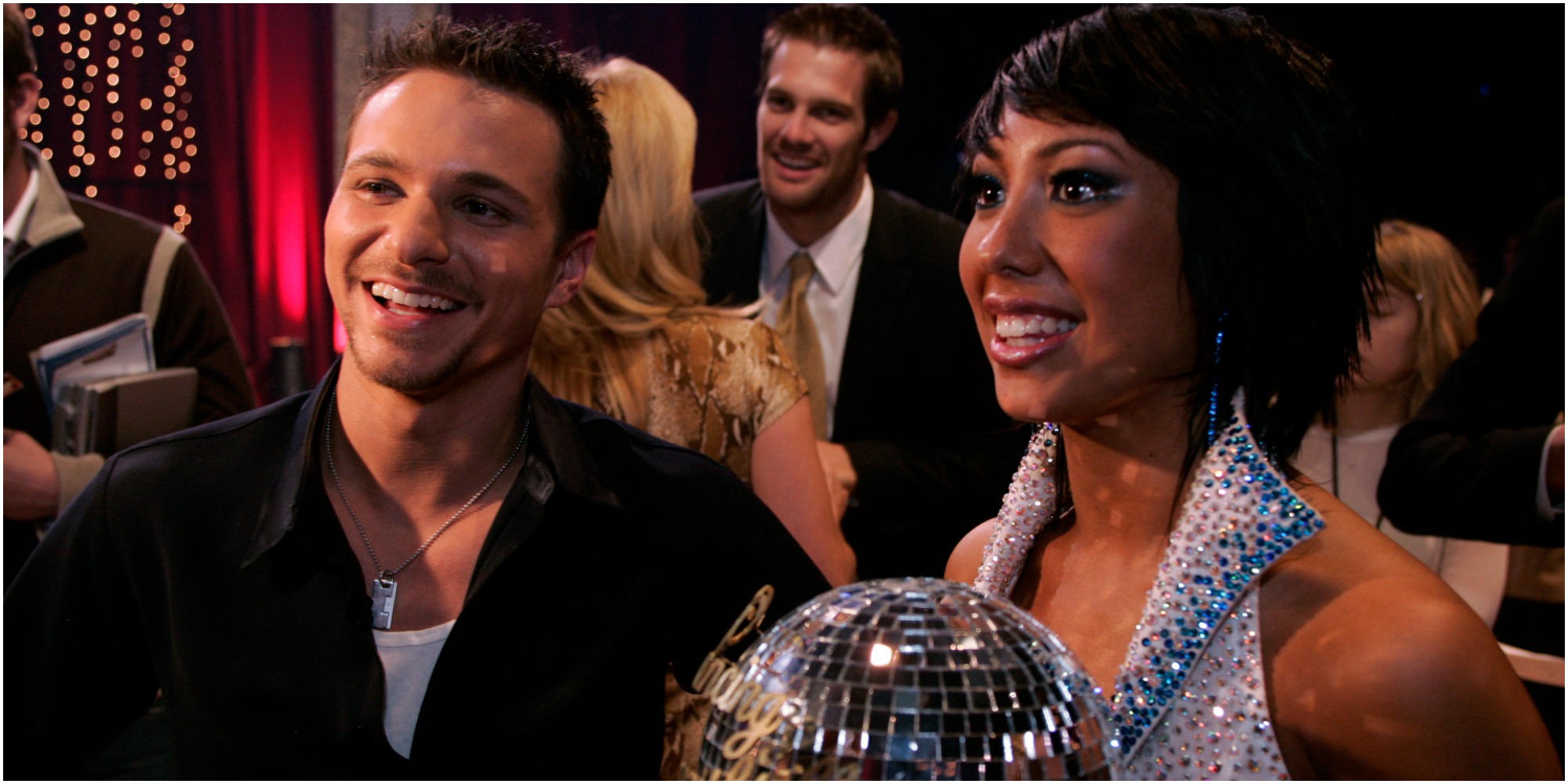 Cheryl Burke and Drew Lachey on seaosn 2 of "Dancing with the Stars."