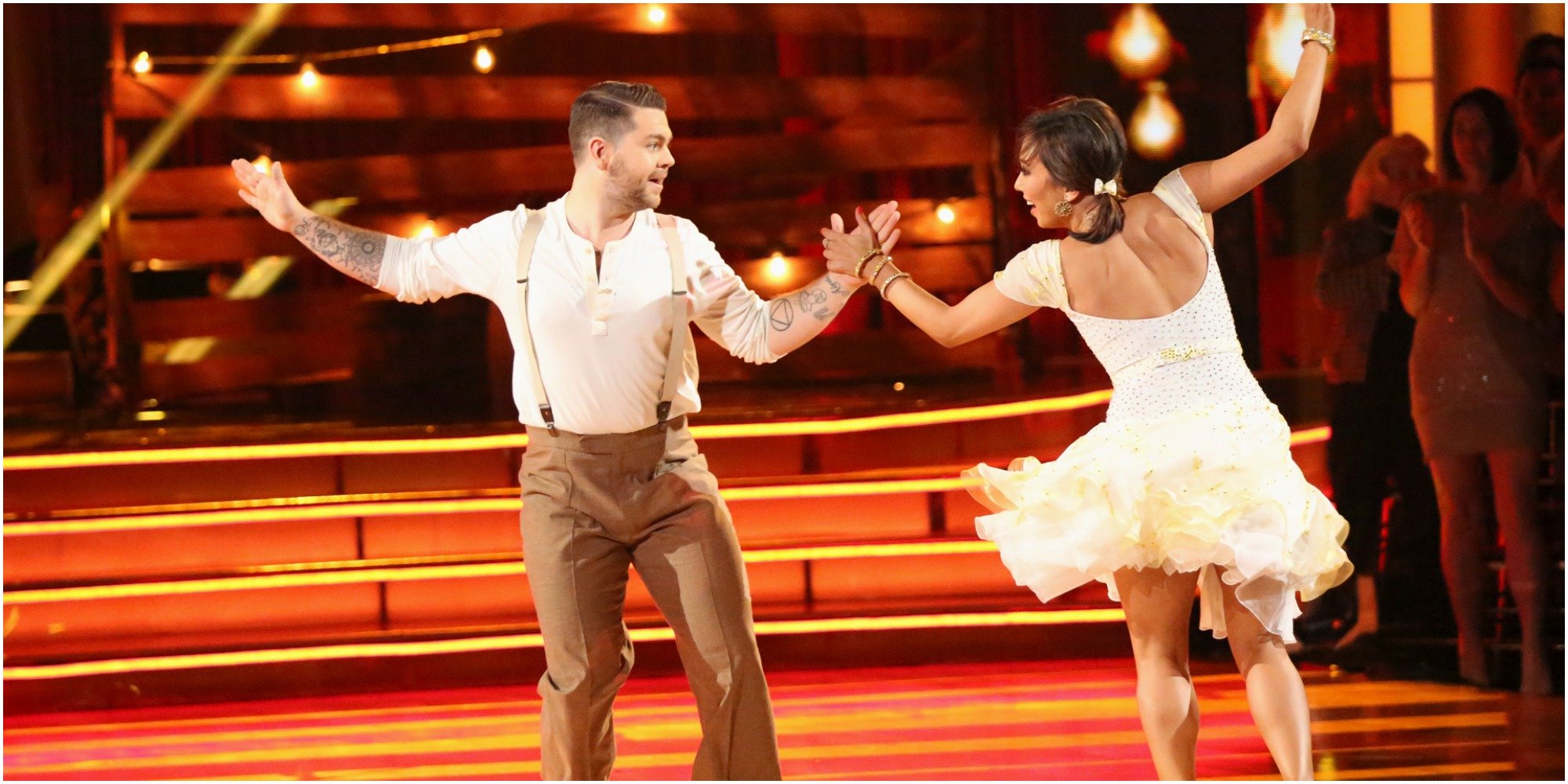 Jack Osbourne and Cheryl Burke perform during season 17 of "Dancing with the Stars."
