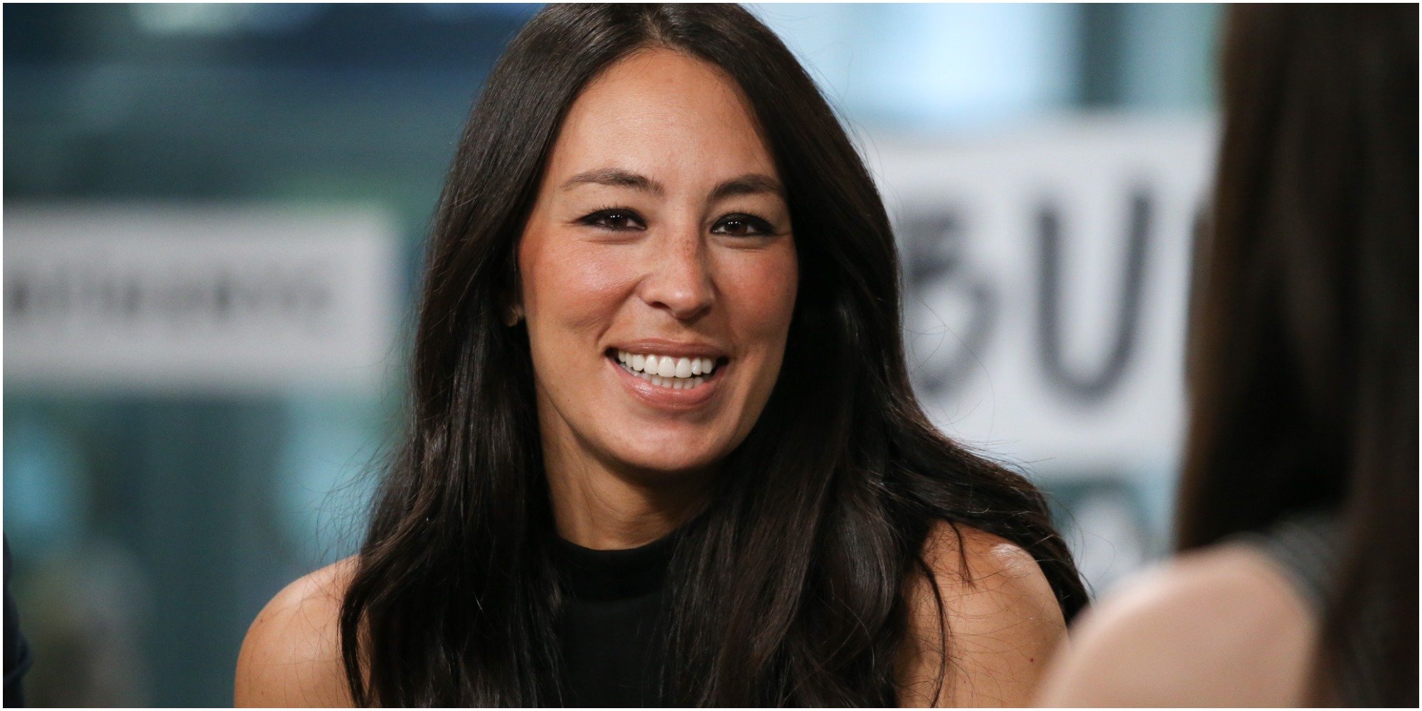 Joanna Gaines poses for a photograph.