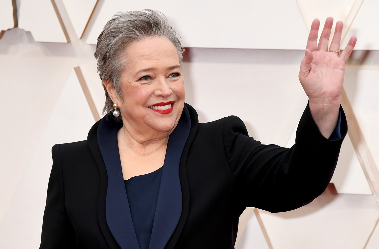 American Horror Story alum Kathy Bates attends the 92nd Annual Academy Awards in 2020