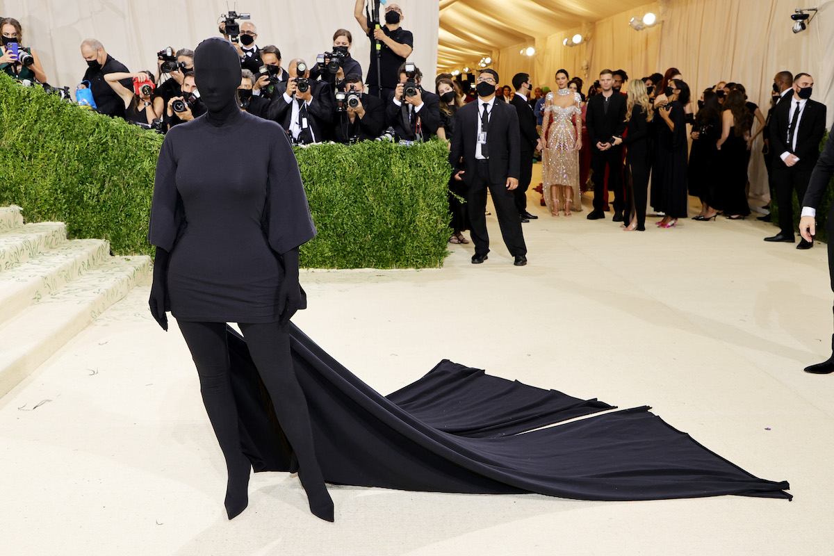 Kim Kardashian attends The 2021 Met Gala