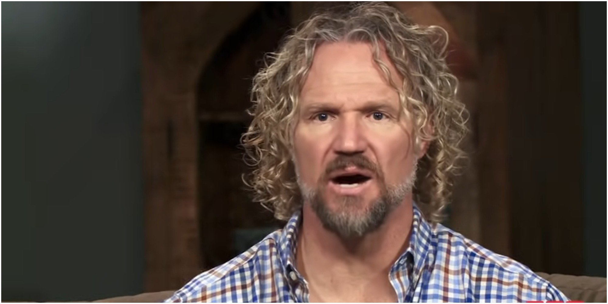 Kody Brown is seated in a confessional interview for "Sister Wives."