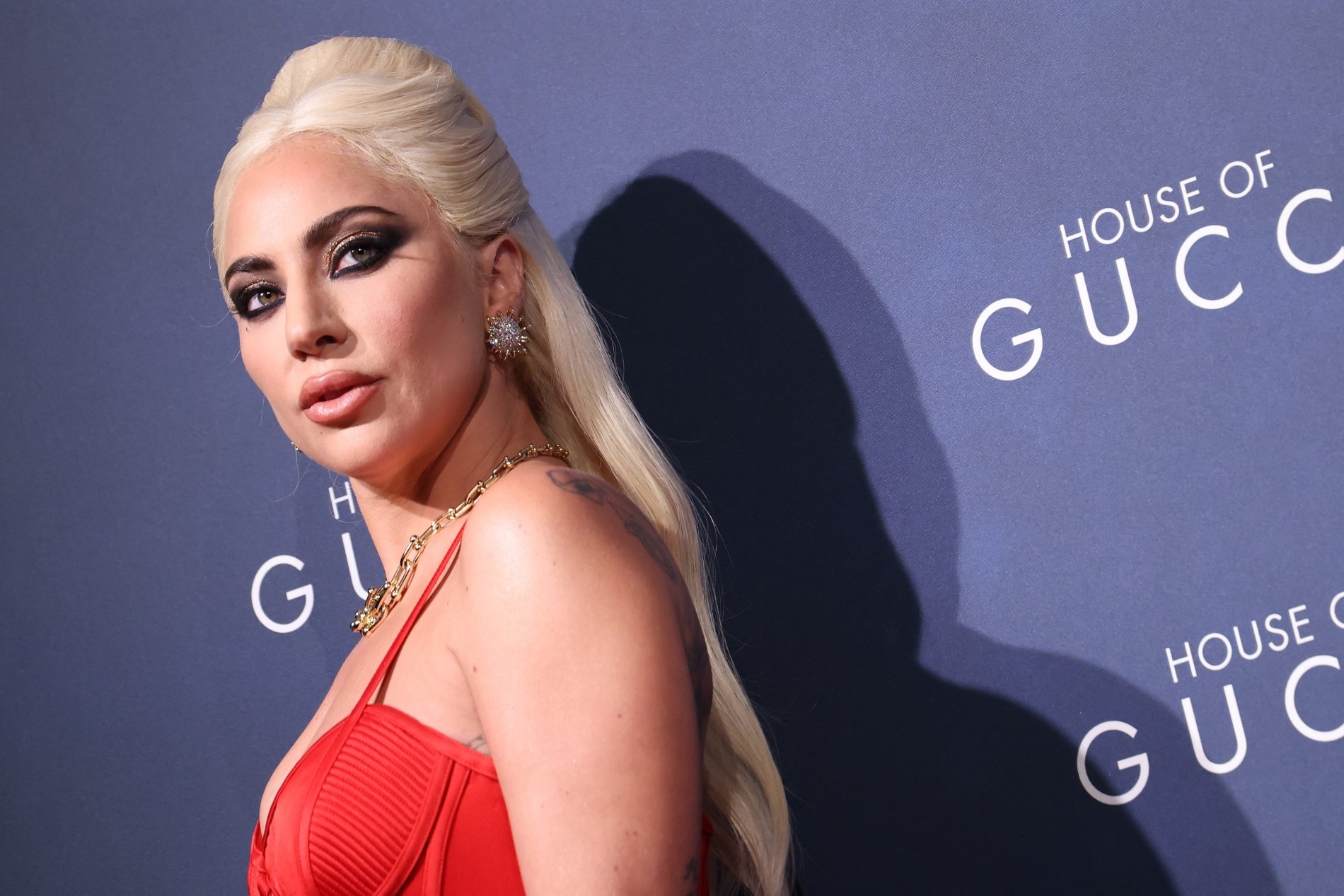 Lady Gaga attends premiere of 'House of Gucci' in Milan, Italy