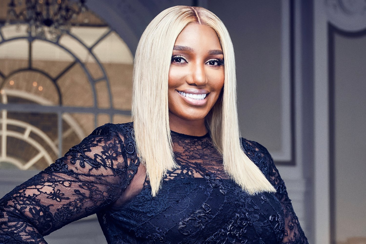 Nene Leakes smiles