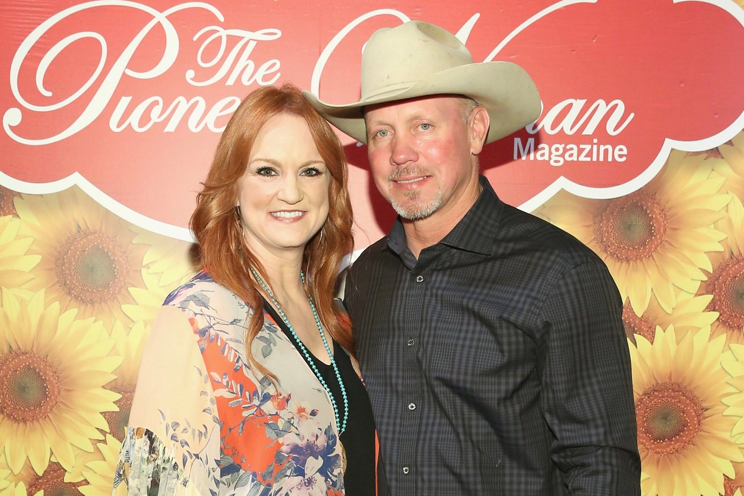 Ree Drummond and her husband Ladd smiling
